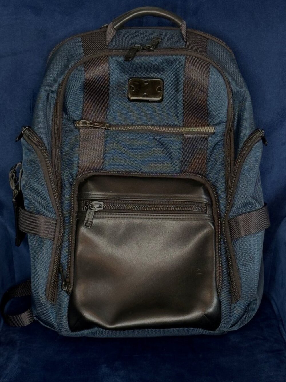 TUMI - Alpha Bravo Sheppard Deluxe Brief Pack Backpacks Navy